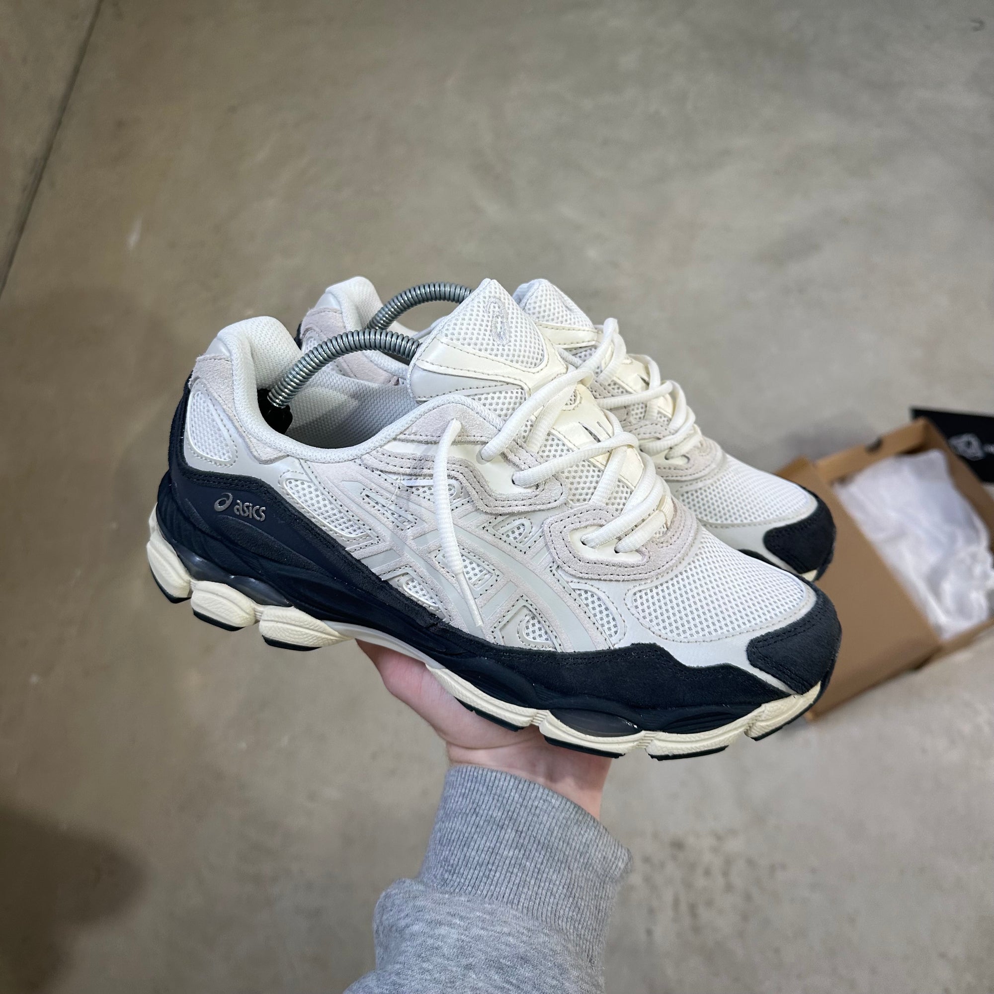 Asics Gel-NYC White Smoke Grey