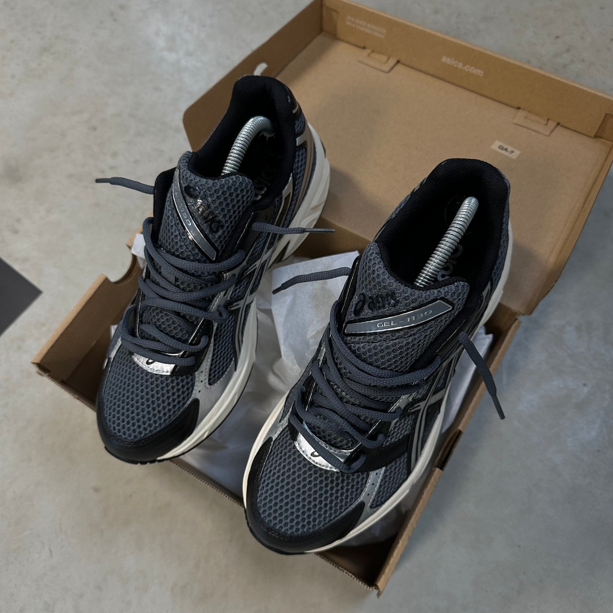 Asics Gel-1130 Steel Grey Black