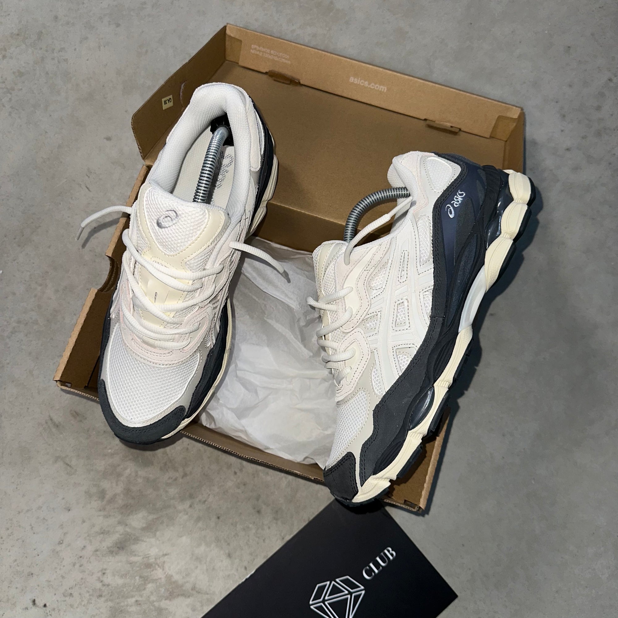 Asics Gel-NYC White Smoke Grey