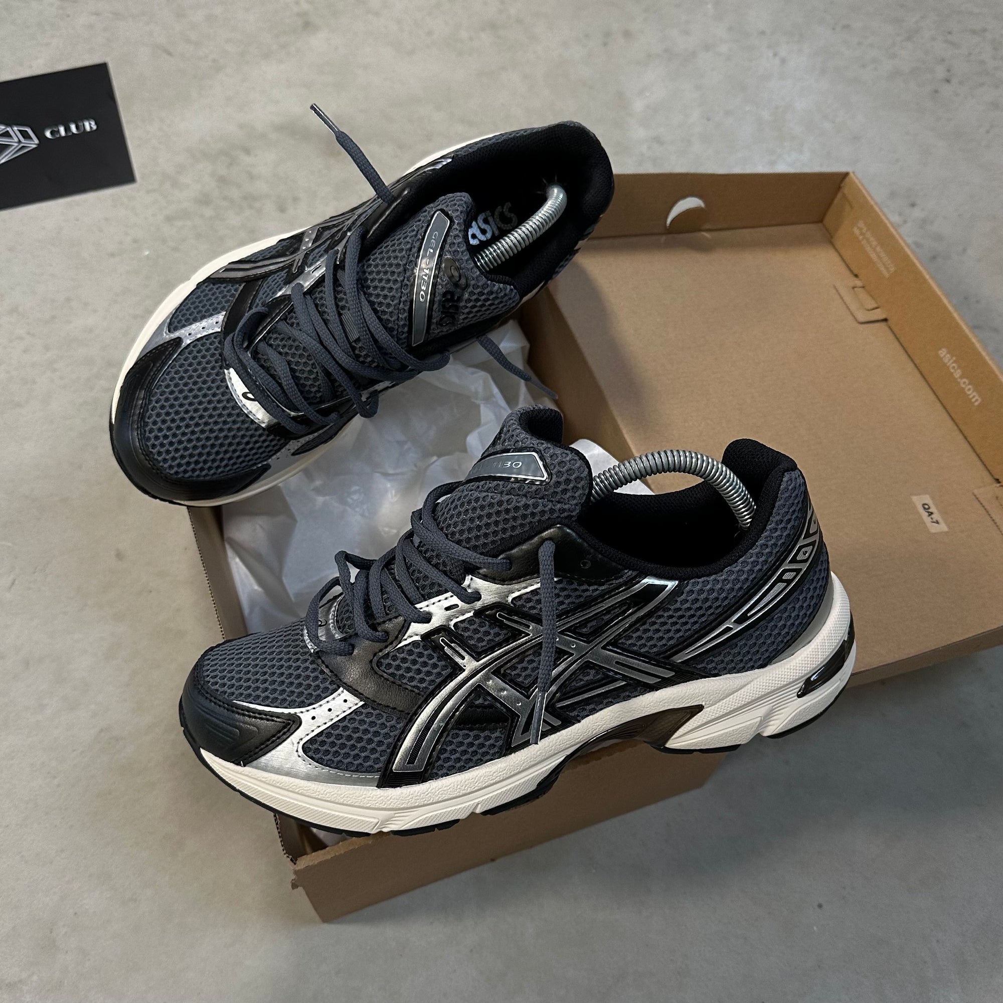 Asics Gel-1130 Steel Grey Black