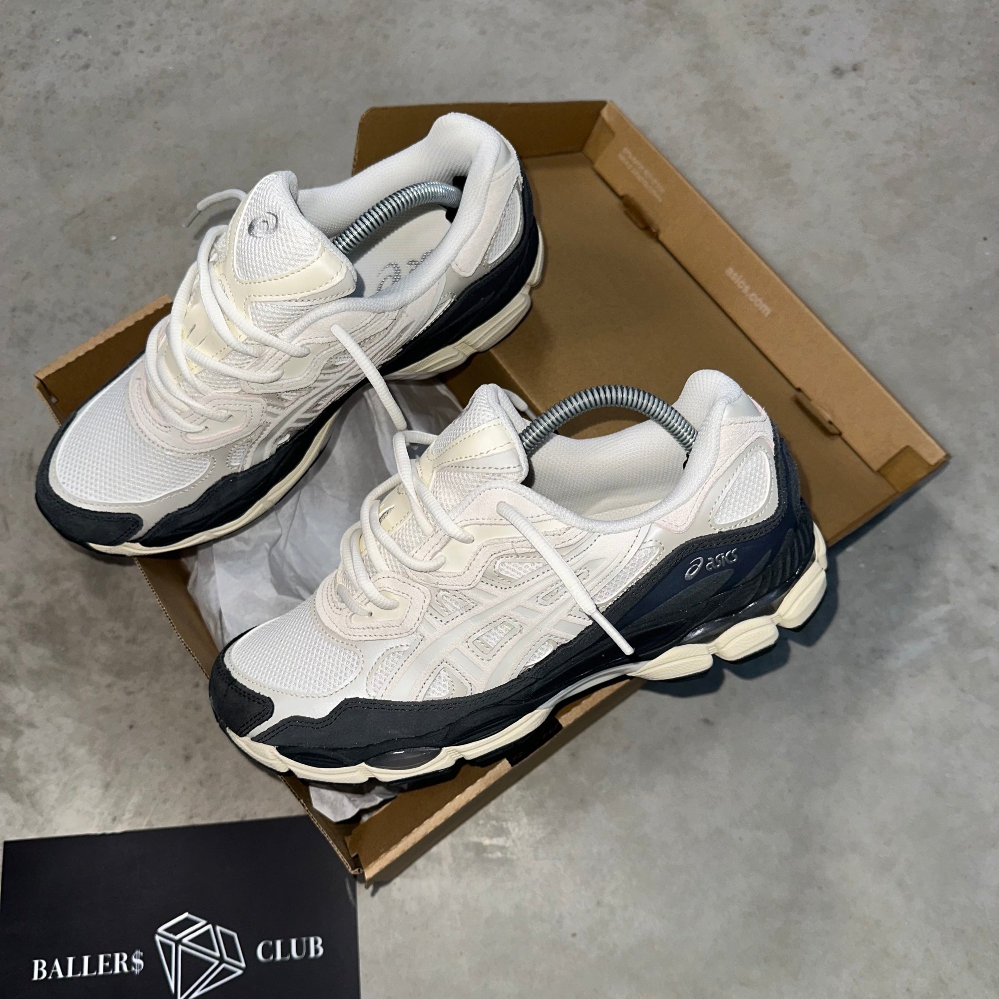 Asics Gel-NYC White Smoke Grey