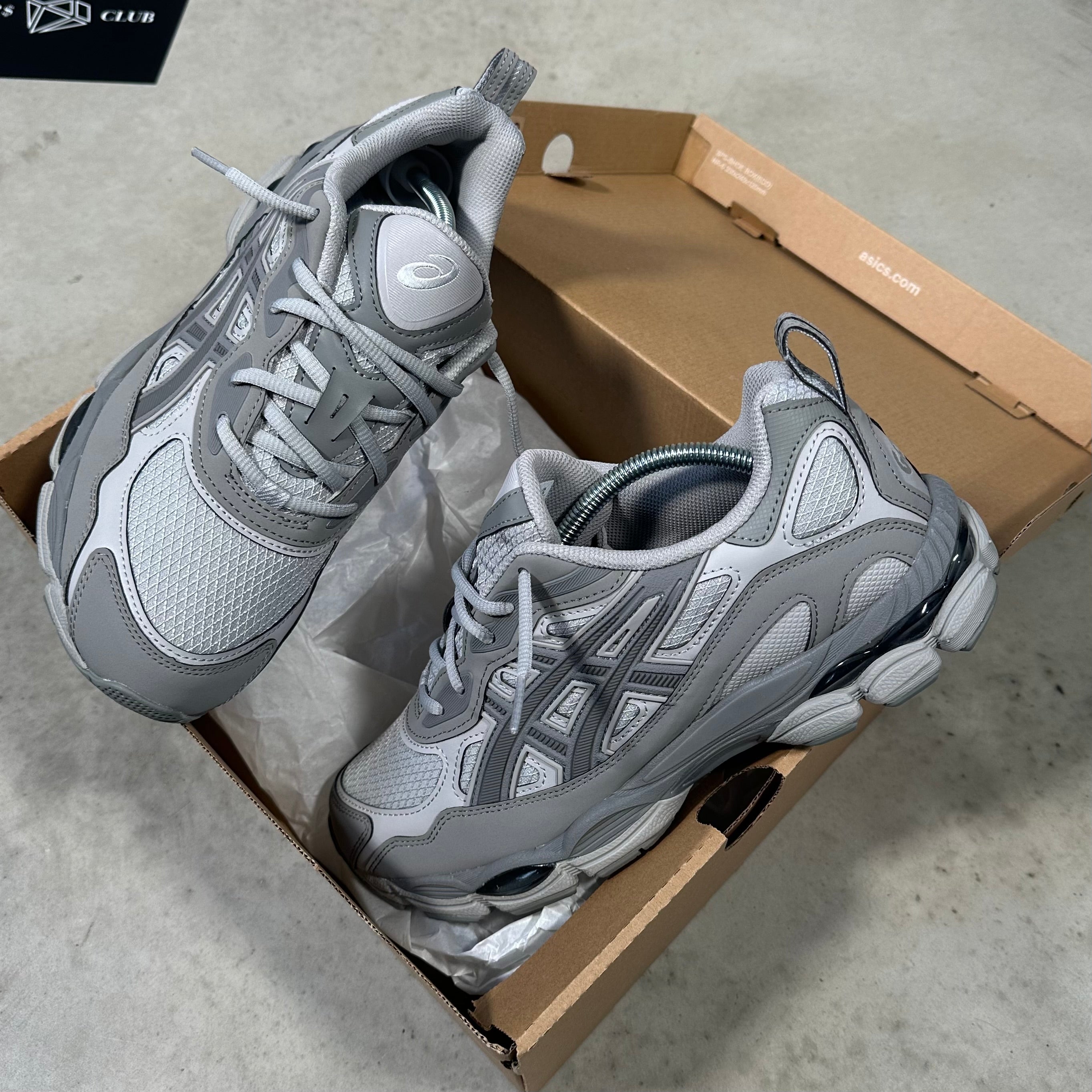 Asics Gel-NYC RDG Ironclad Grey – THE BALLER$ CLUB