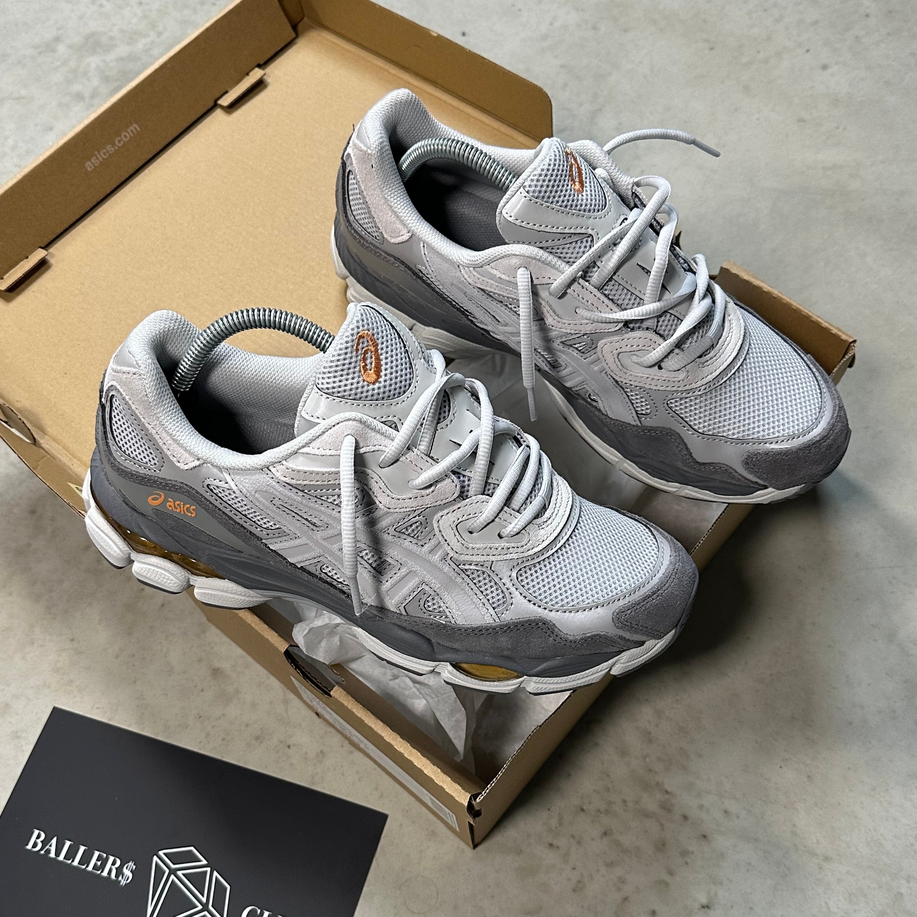 Asics Gel NYC-Cloud Grey – THE BALLER$ CLUB