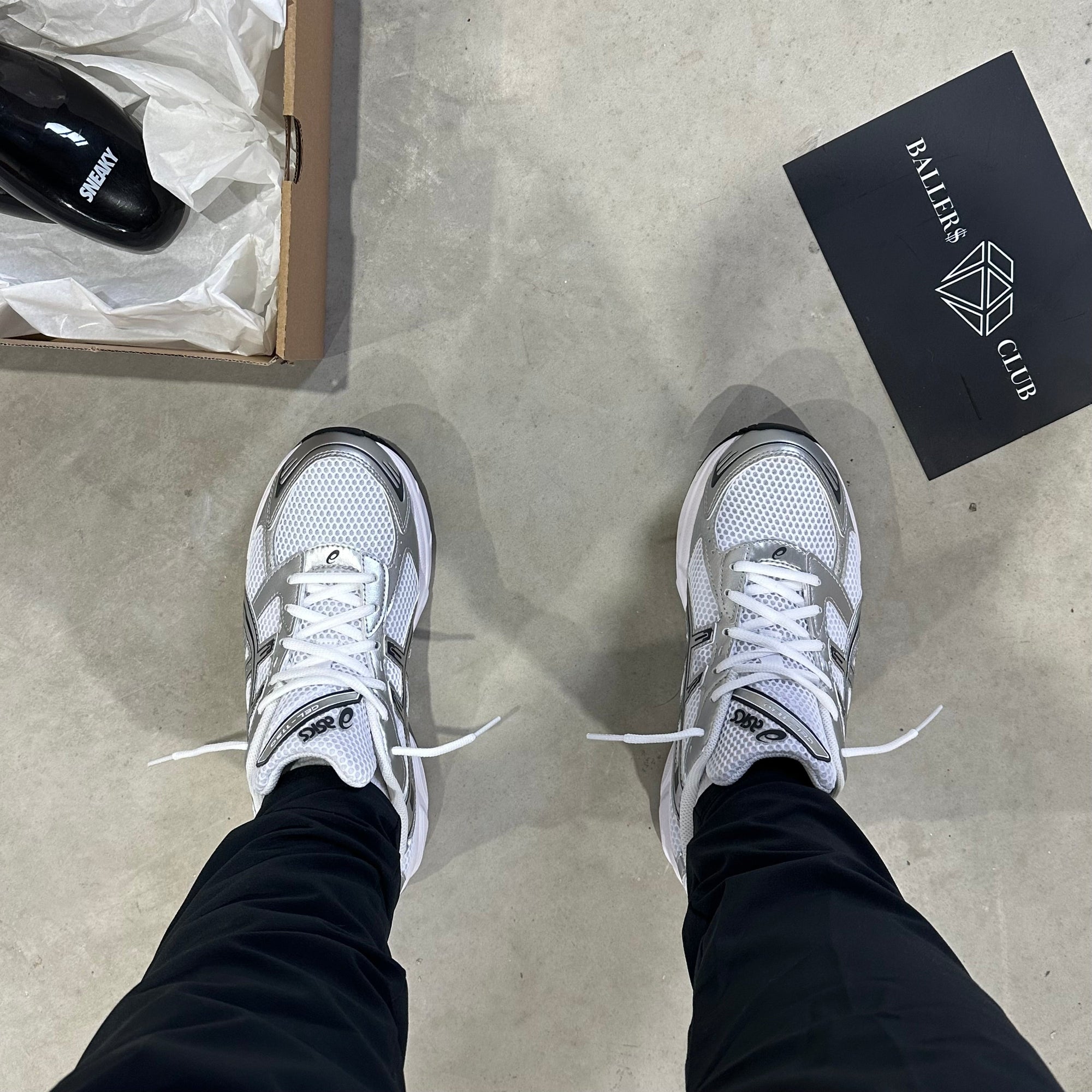 Asics Gel 1130 white pure silver