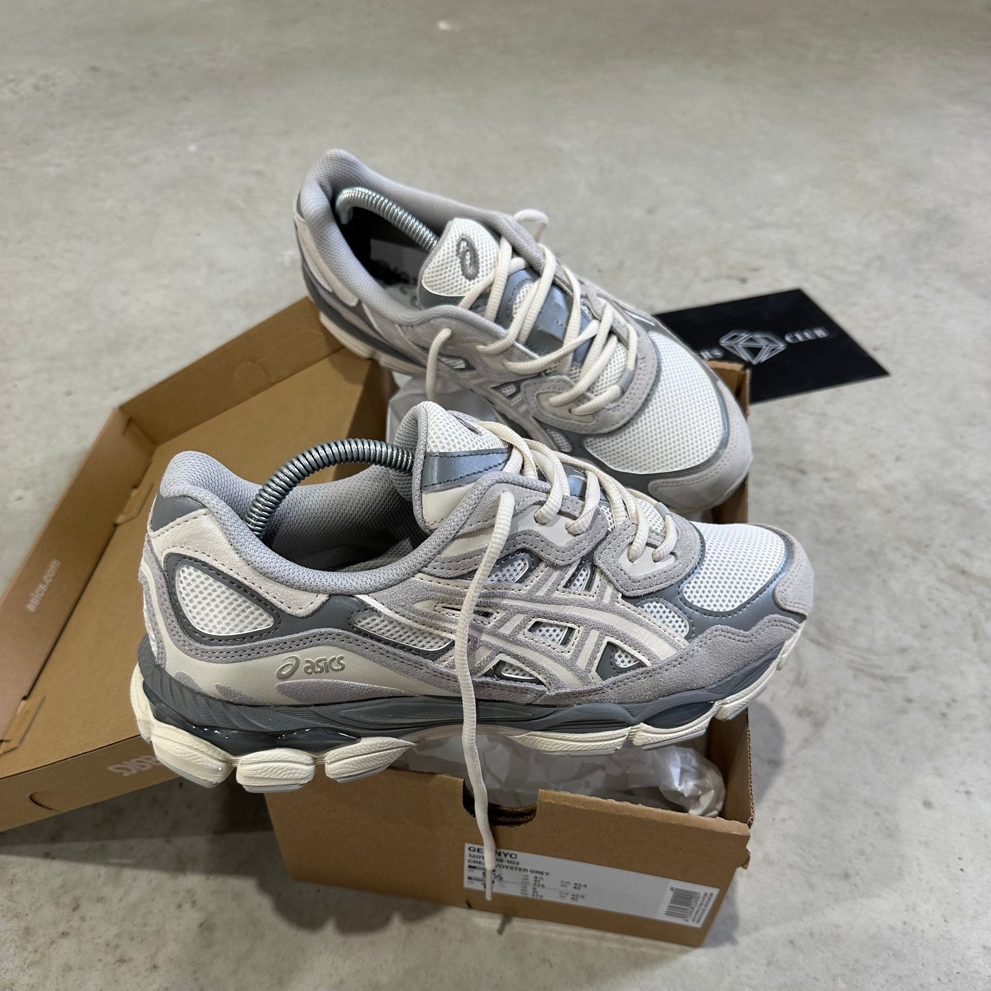 Asics Gel-NYC Oyster Grey