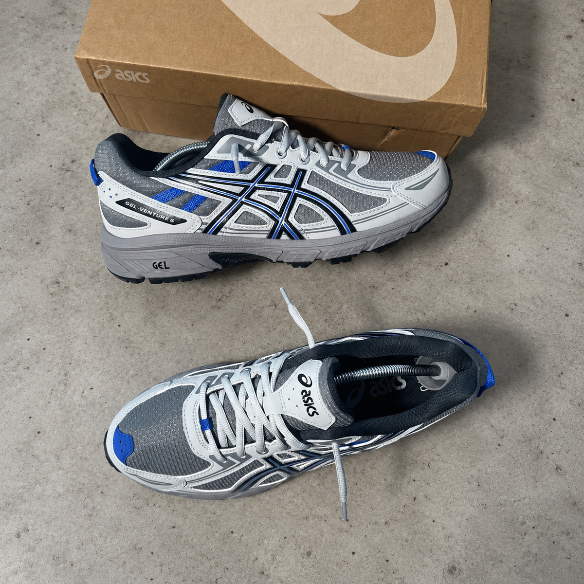 Asics Gel Venture 6 Blue Clay Grey