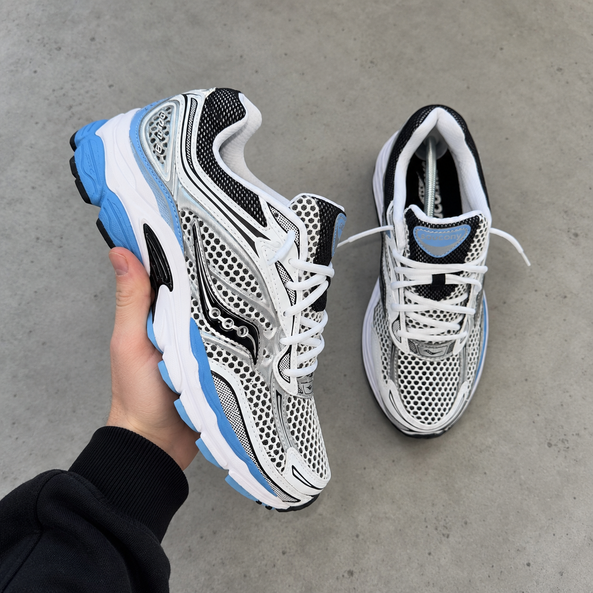 Saucony Progrid Omni 9 Blissful White