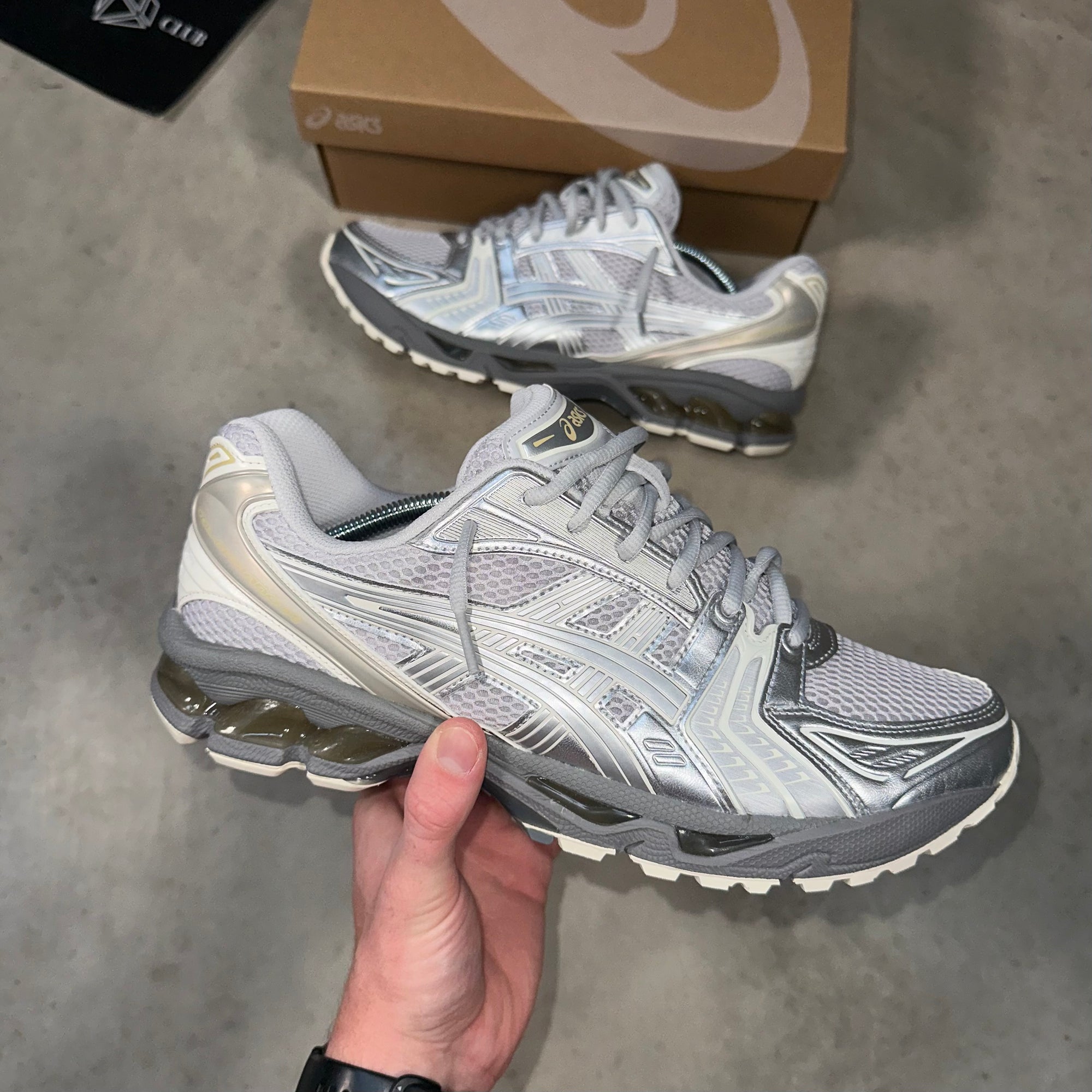 ASICS Gel-Kayano 14 Concrete Pure Silver