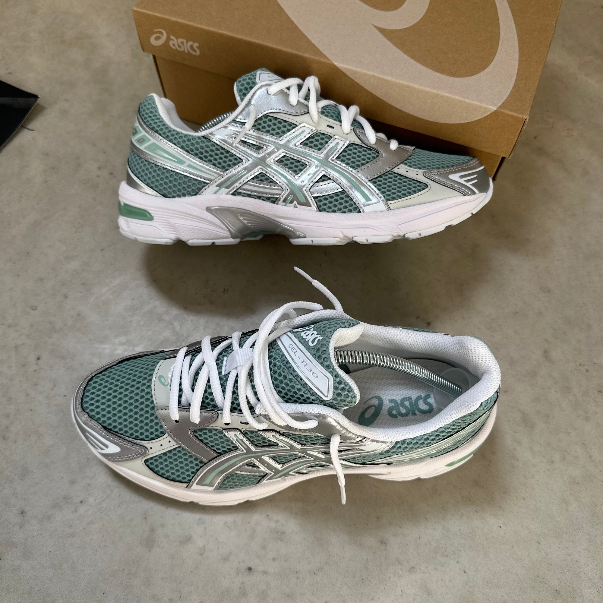 ASICS Gel-1130 Verdigris Pure Silver
