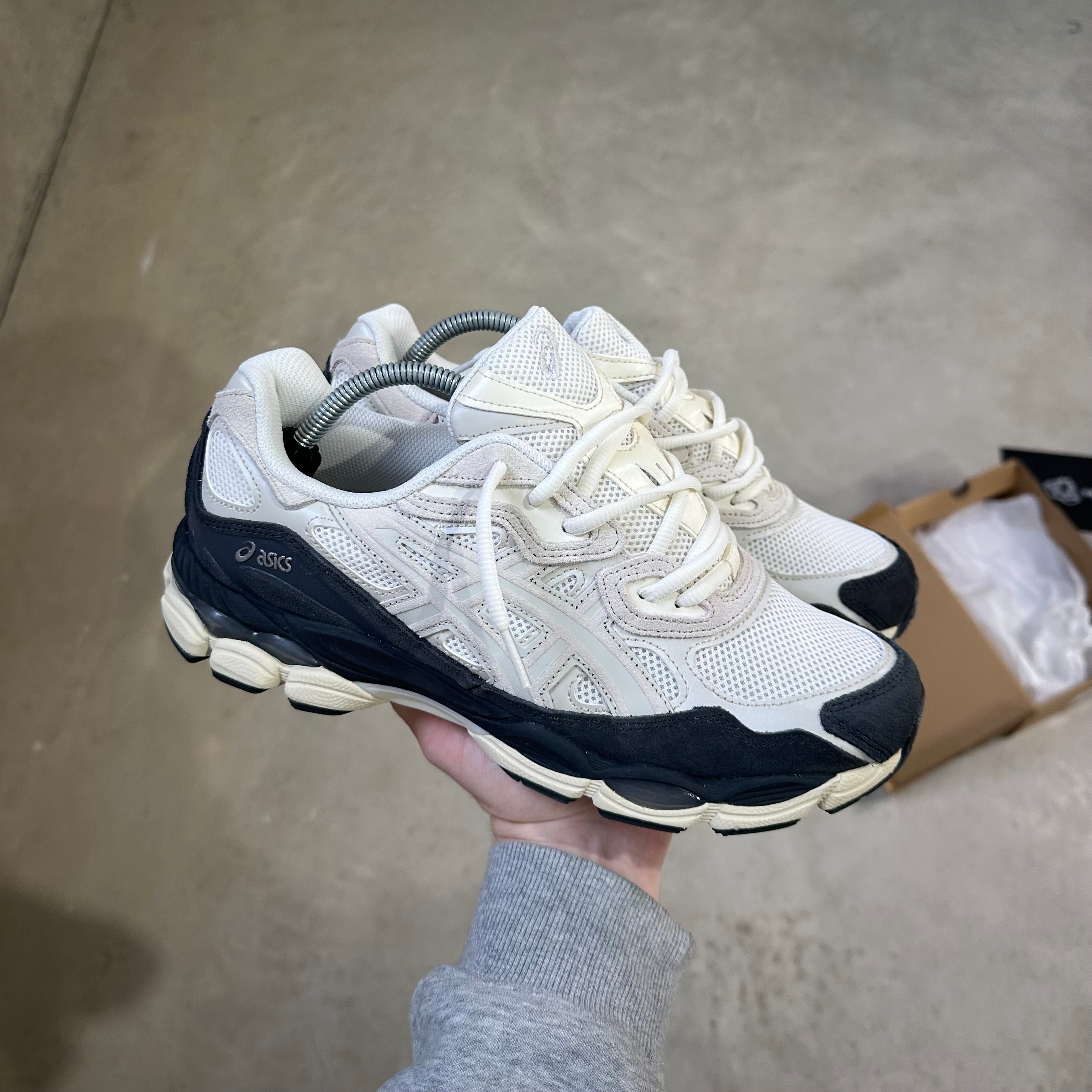 Asics Gel-NYC White Smoke Grey – THE BALLER$ CLUB