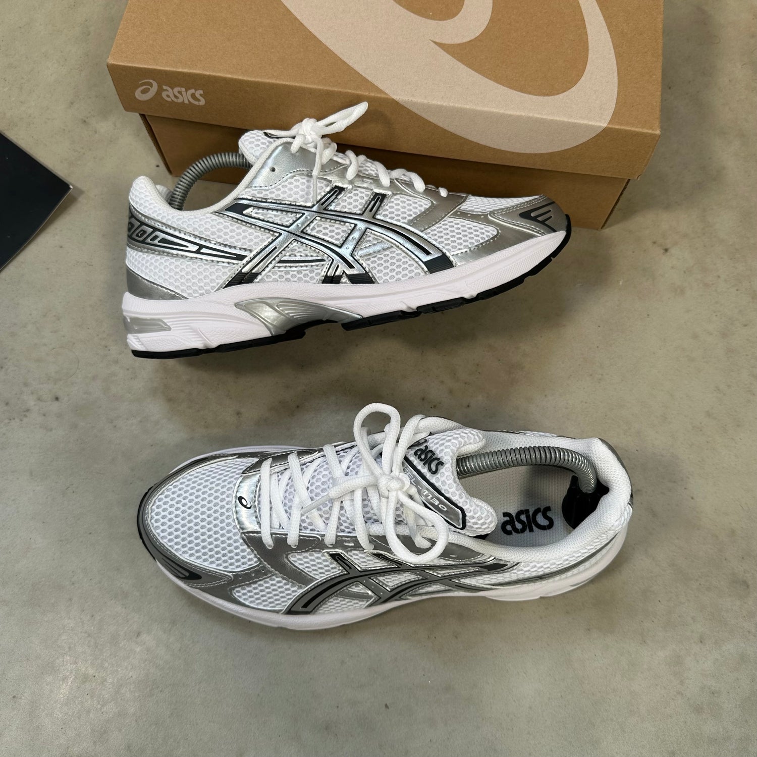 Asics Gel 1130 white pure silver