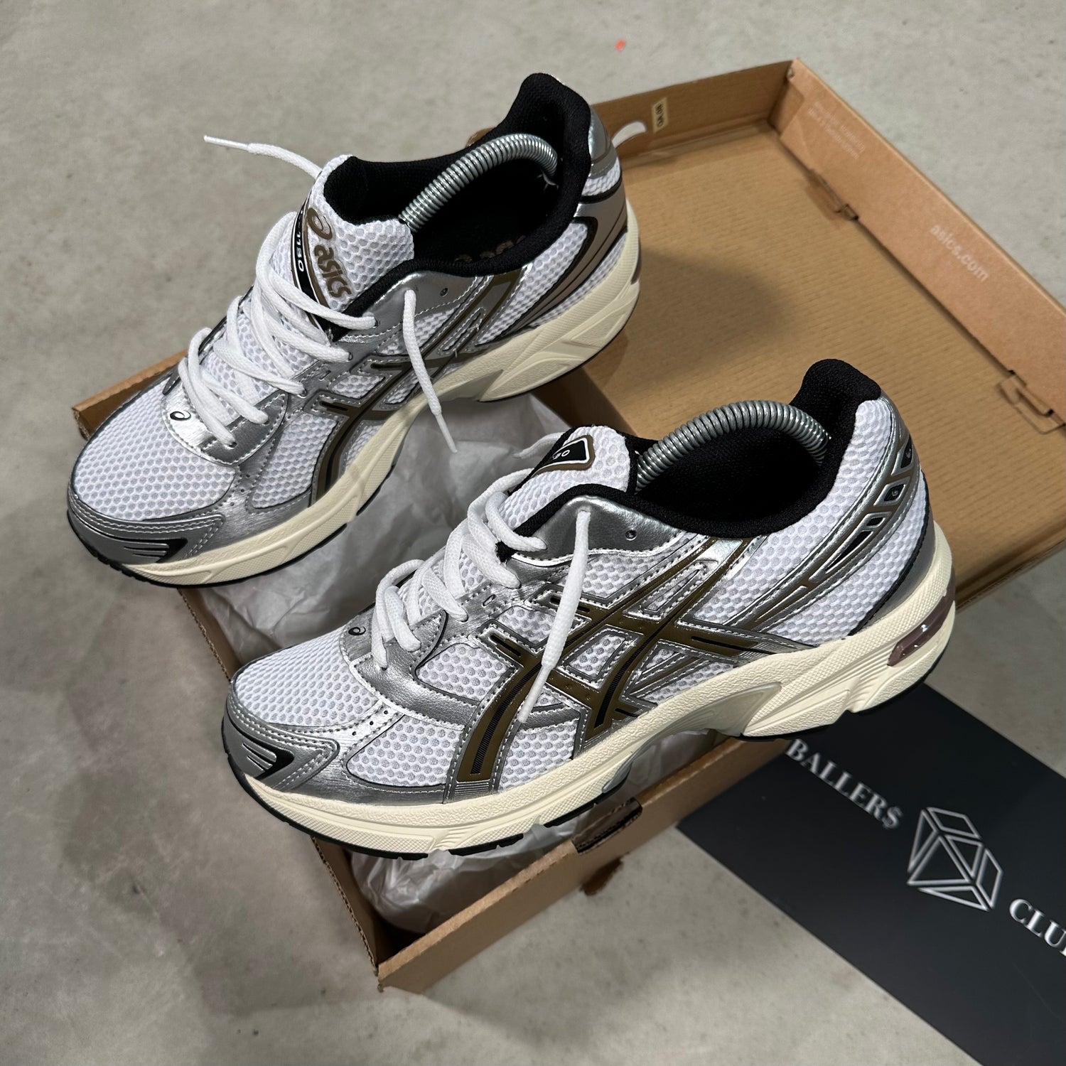 Asics Gel 1130 white Clay Canyon