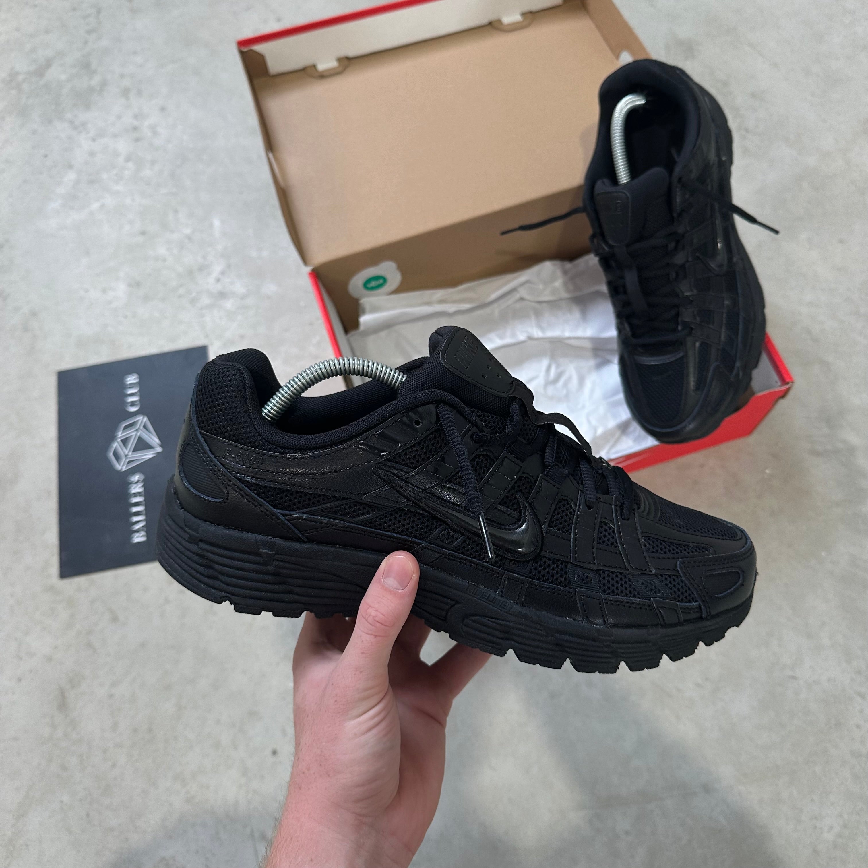 Nike P-6000 Triple Black – THE BALLER$ CLUB
