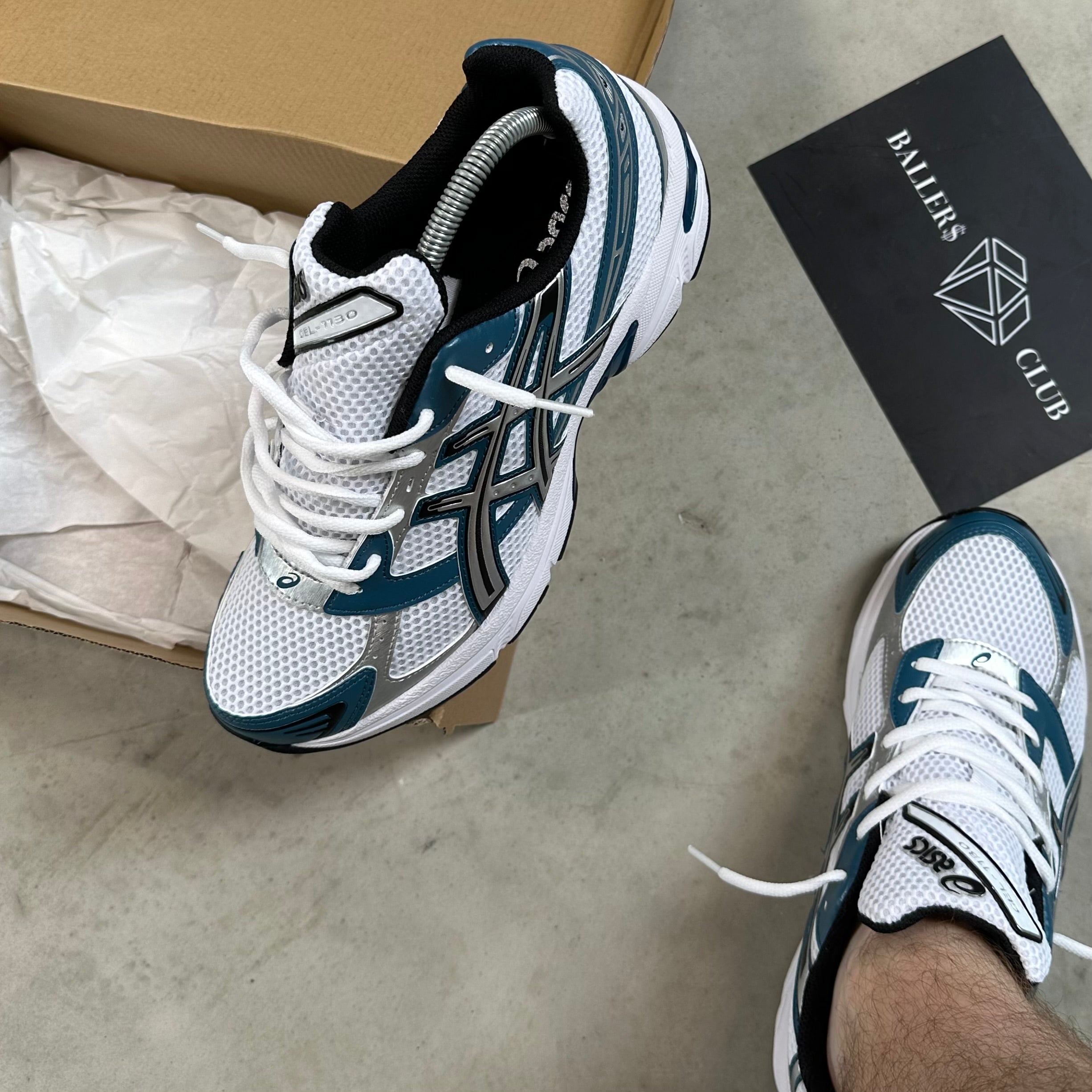 Asics Gel-1130 Restful Teal – THE BALLER$ CLUB