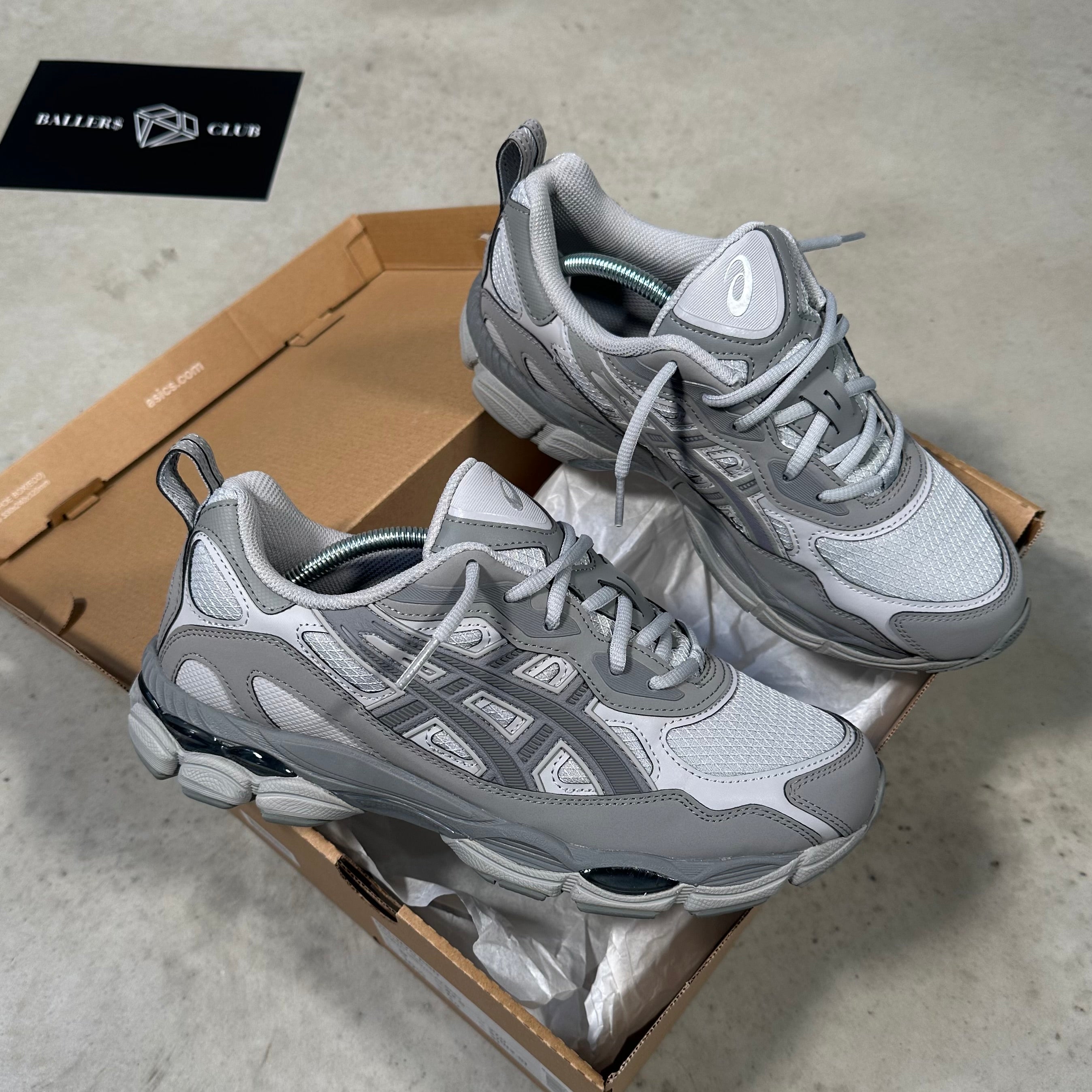 Asics Gel-NYC RDG Ironclad Grey – THE BALLER$ CLUB