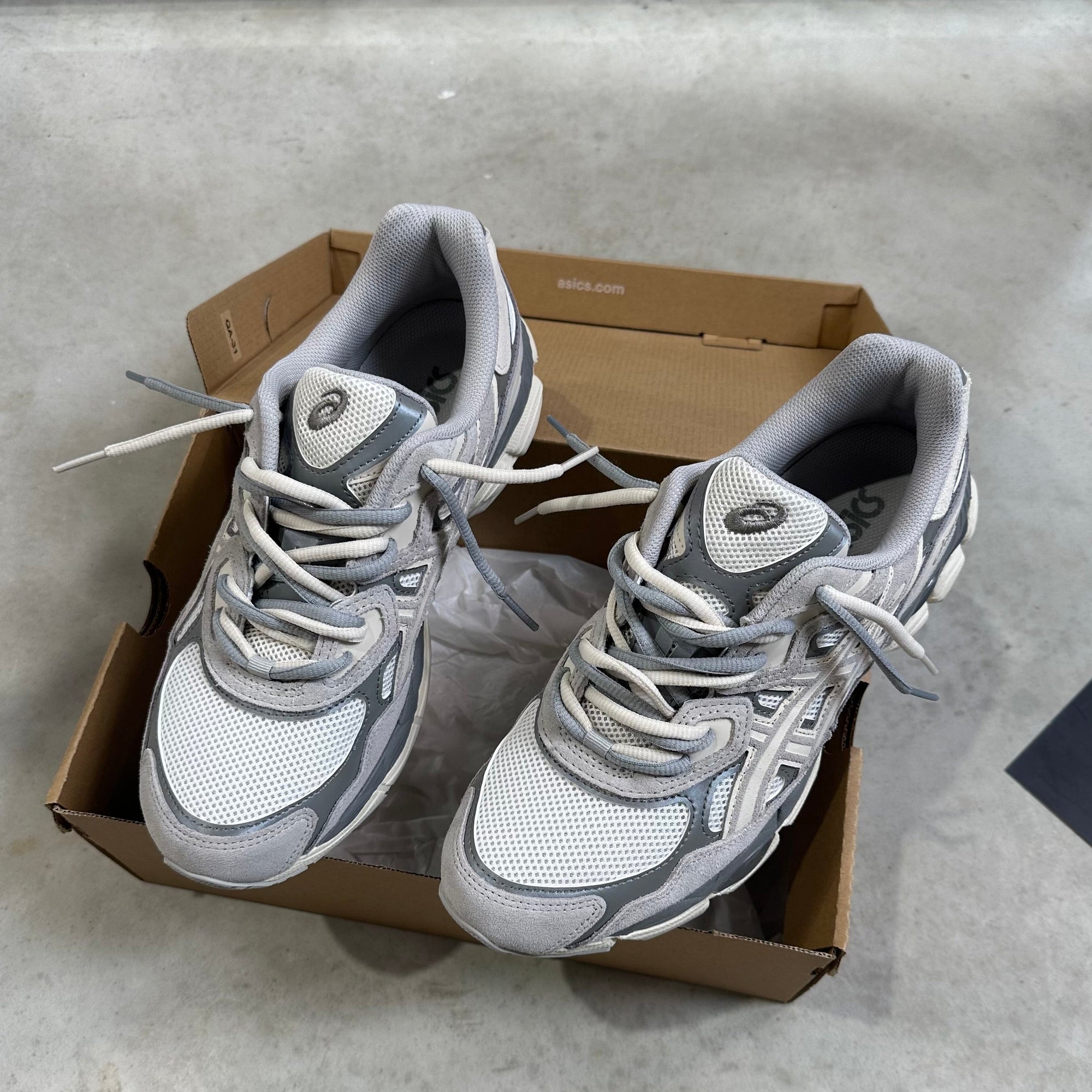 Asics Gel-NYC Oyster Grey