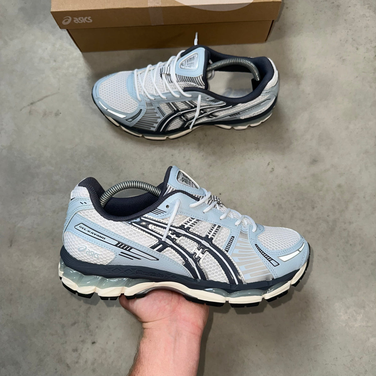 Asics Gel 12.1 White Carrier Grey