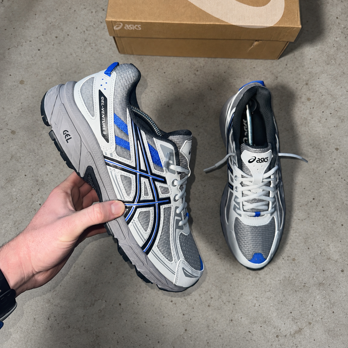 Asics Gel Venture 6 Blue Clay Grey