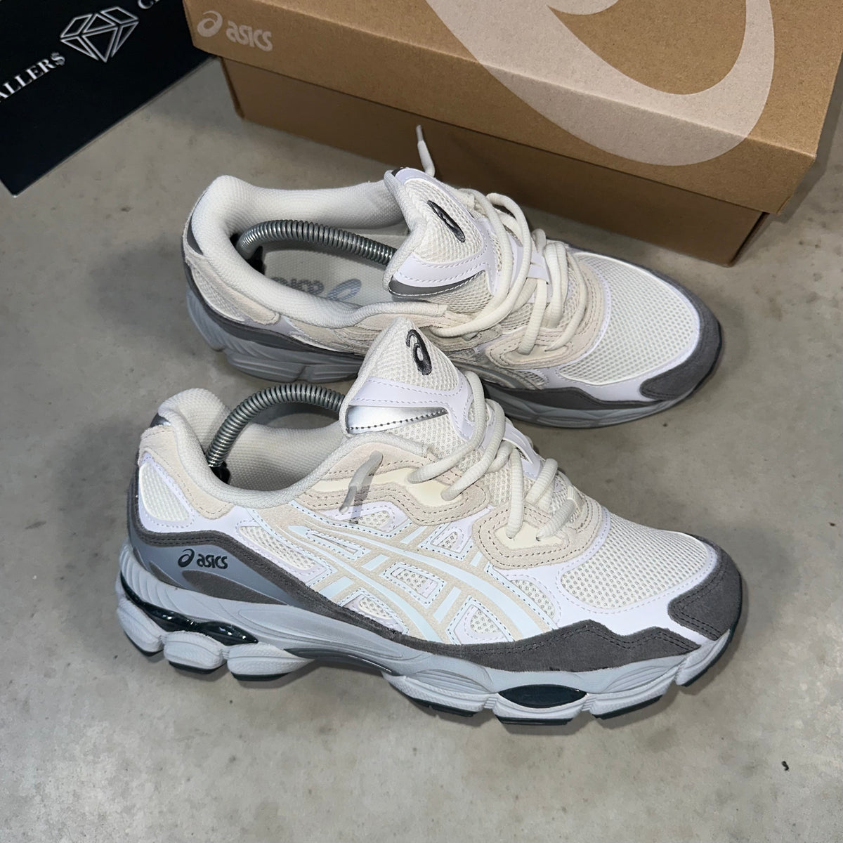 Asics Gel-NYC White Cream – THE BALLER$ CLUB