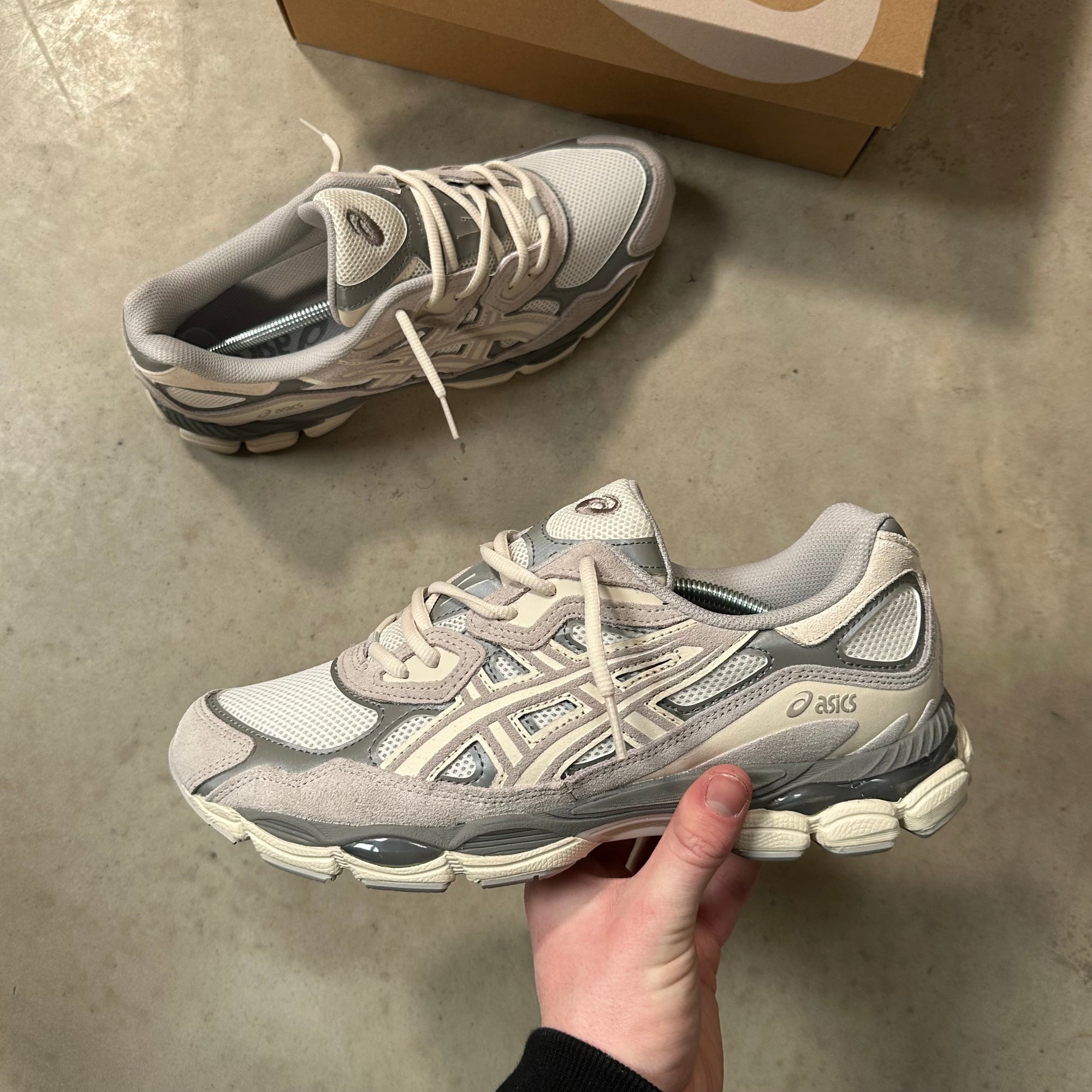 Asics Gel-NYC Oyster Grey